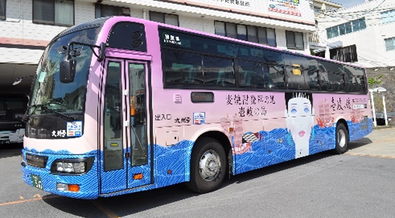 壱岐の蔵酒造フルラッピング